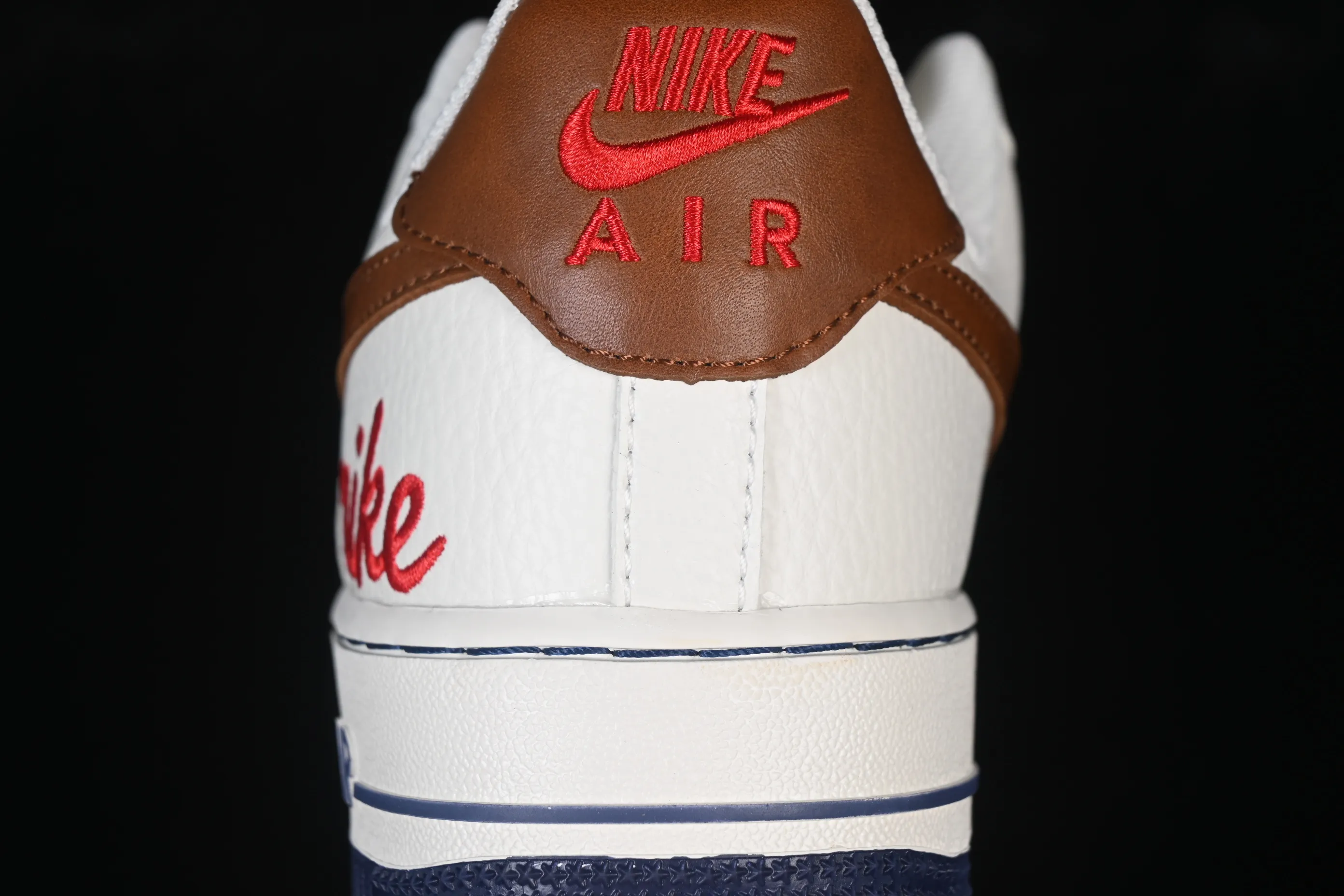 All categories Nk Air Force 1 Air Force series Nk Air Force 1 Low Air Force low-top Nike Air Force 1'07 Low Milky white brown red Air Force 1 low-top casual sneakers NH0601-541